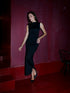 Ruched Maxi Skirt